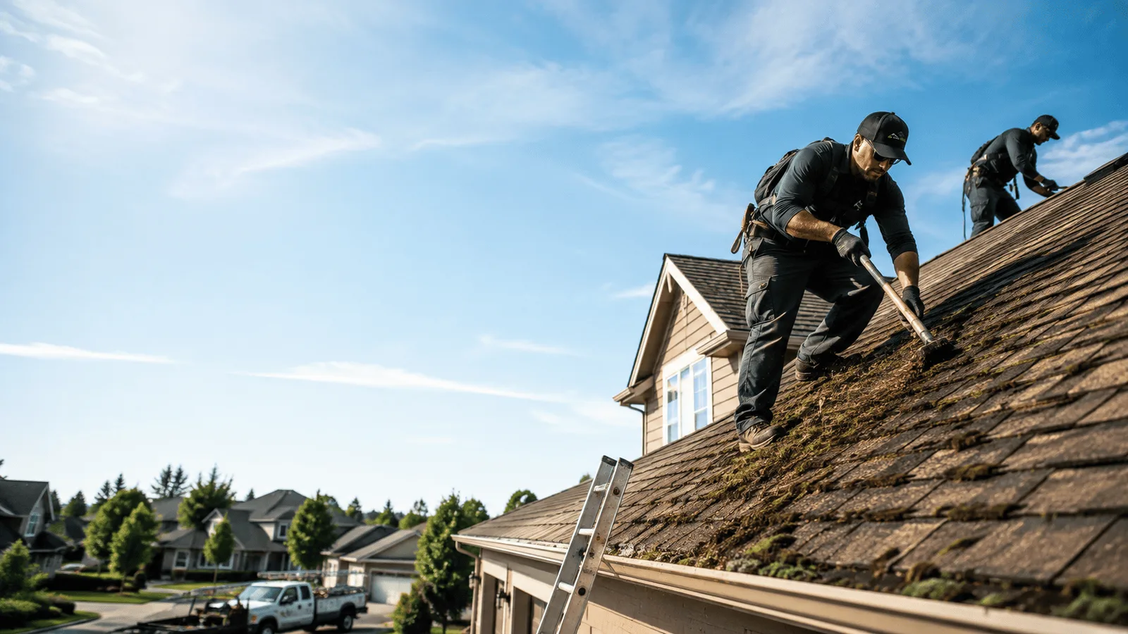 Roof Moss Removal in Richmond, IL near me